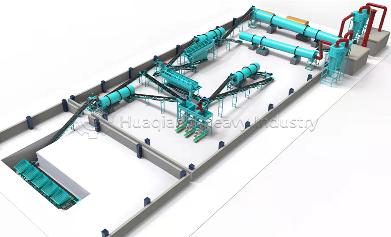  Organic Fertilizer Production Line